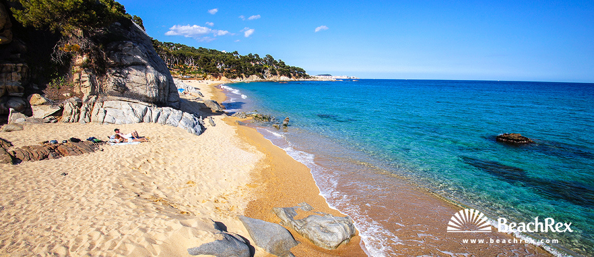 Spain - Comarques gironines -  Calonge - Beach Can Cristus