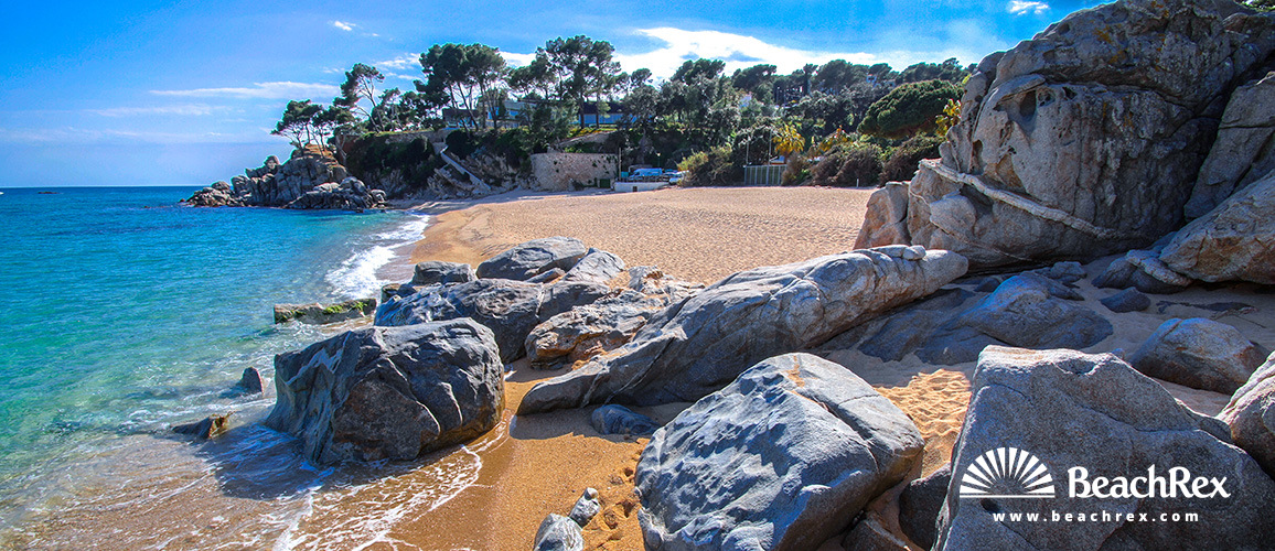 Spain - Comarques gironines -  Calonge - Beach Can Cristus