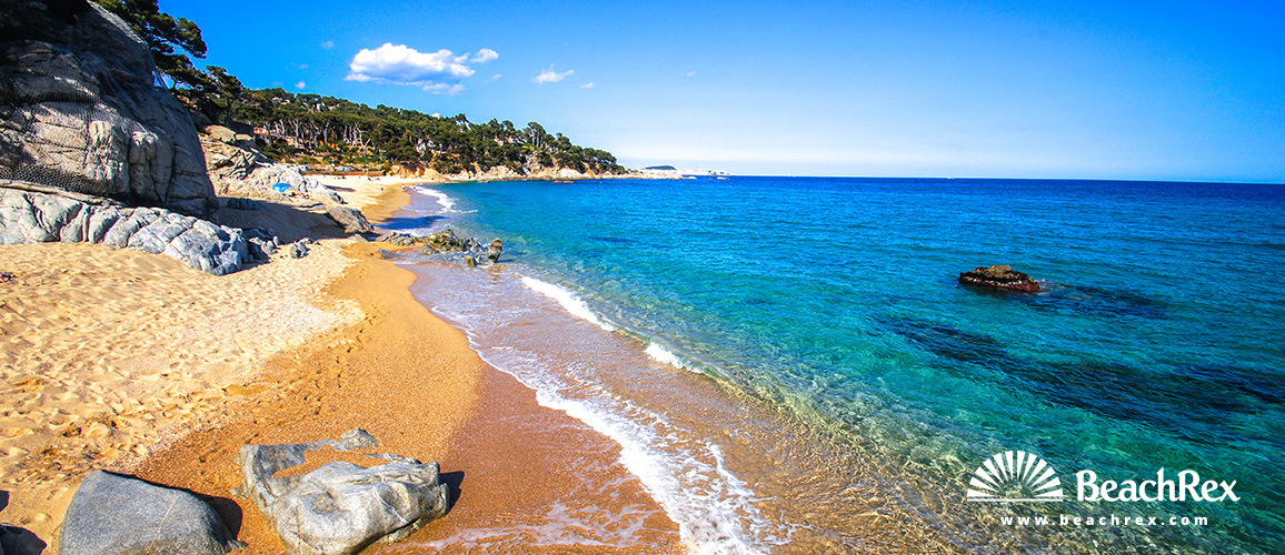 Spain - Comarques gironines -  Calonge - Beach Can Cristus