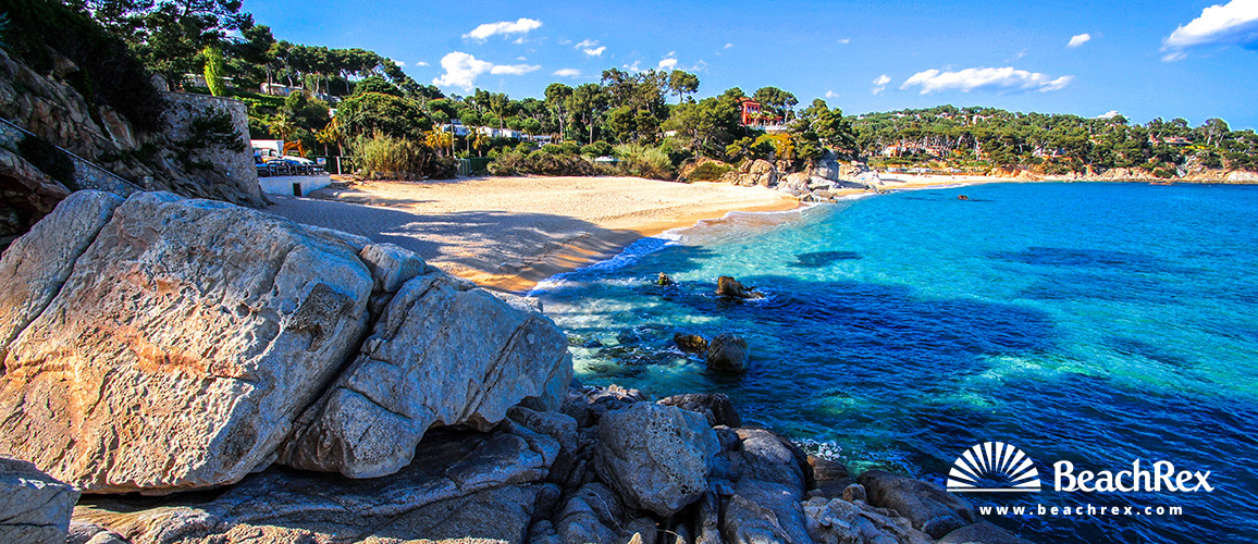 Spain - Comarques gironines -  Calonge - Beach Can Cristus