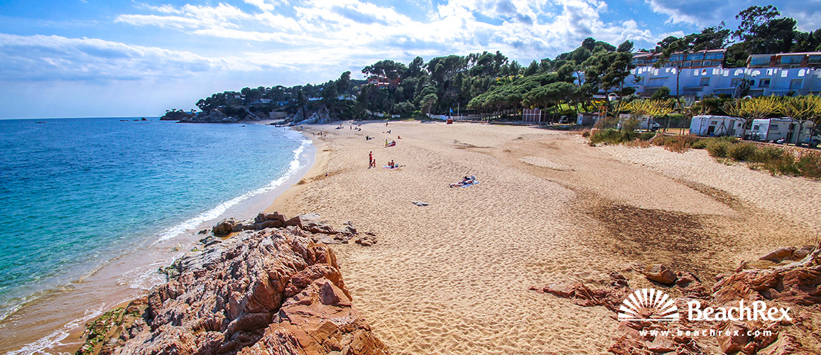 Spain - Comarques gironines -  Calonge - Beach Can Cristus