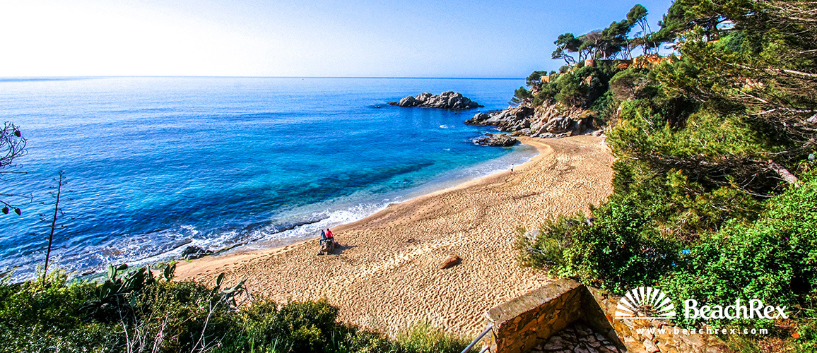 Spain - Comarques gironines -  Calonge - Beach Belladona