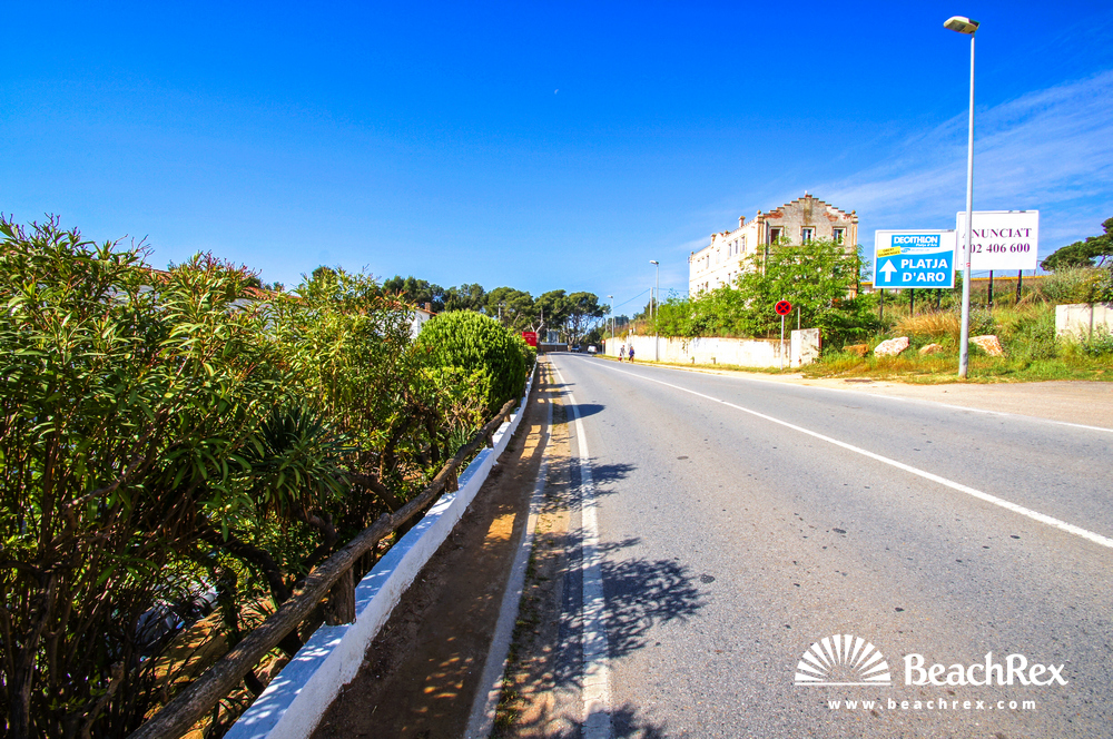 Spain - Comarques gironines -  Calonge - Beach Belladona