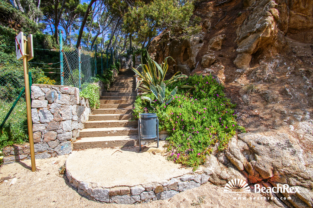Spain - Comarques gironines -  Castell-Platja d'Aro - Beach Sa Cova