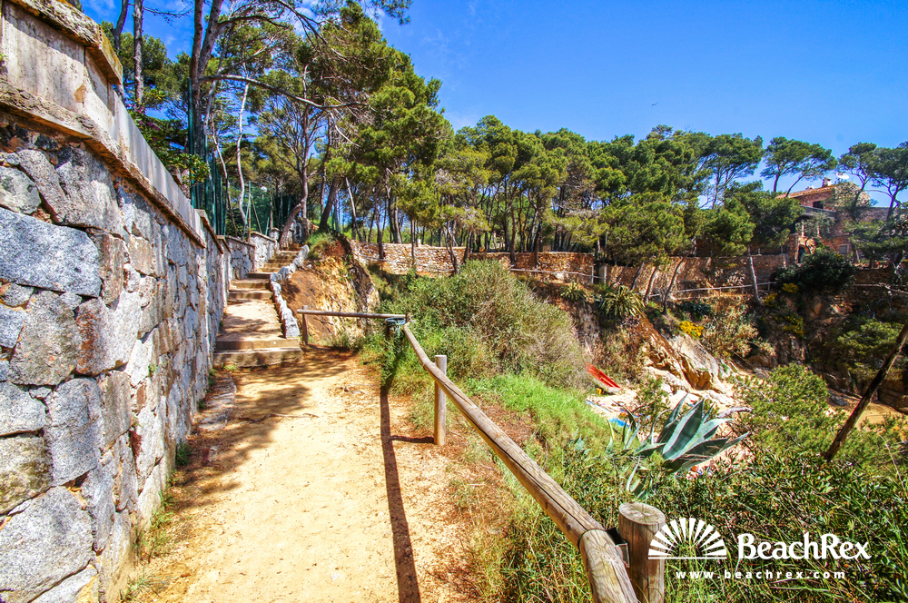 Spain - Comarques gironines -  Castell-Platja d'Aro - Beach Sa Cova