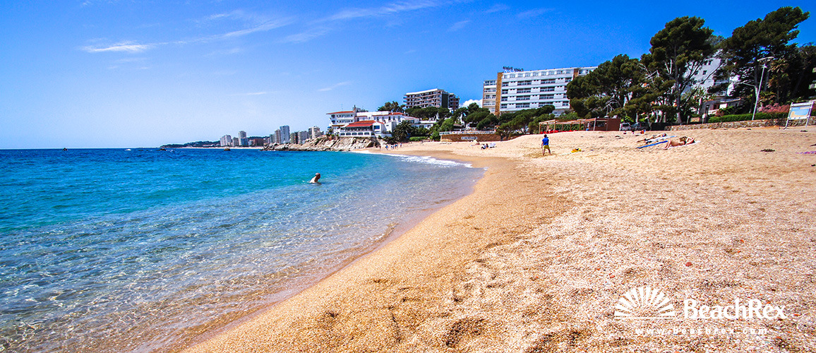Spain - Comarques gironines -  Castell-Platja d'Aro - Beach En Rovira