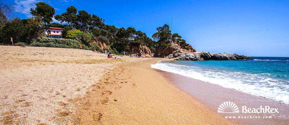 Spain - Comarques gironines -  Castell-Platja d'Aro - Beach En Rovira