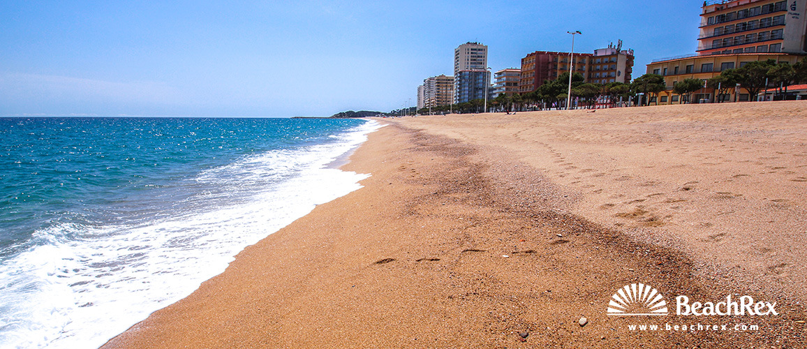 Spanien - Comarques gironines -  Castell-Platja d'Aro - Strand Gran
