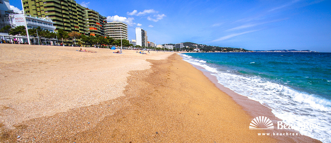 Spanien - Comarques gironines -  Castell-Platja d'Aro - Strand Gran