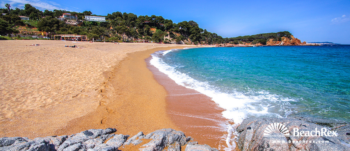 Spain - Comarques gironines -  Castell-Platja d'Aro - Beach Sa Conca