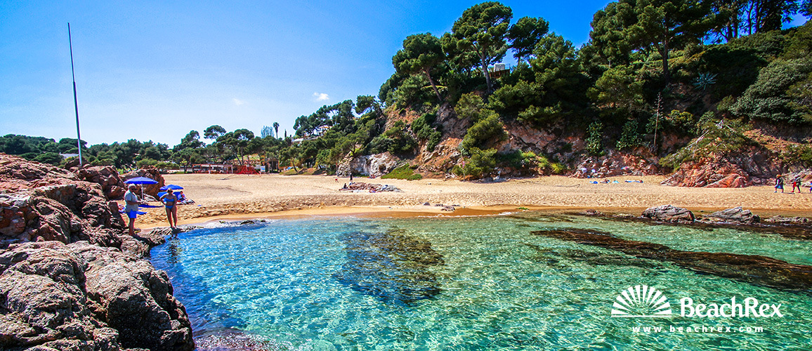 Spain - Comarques gironines -  Castell-Platja d'Aro - Beach Sa Conca