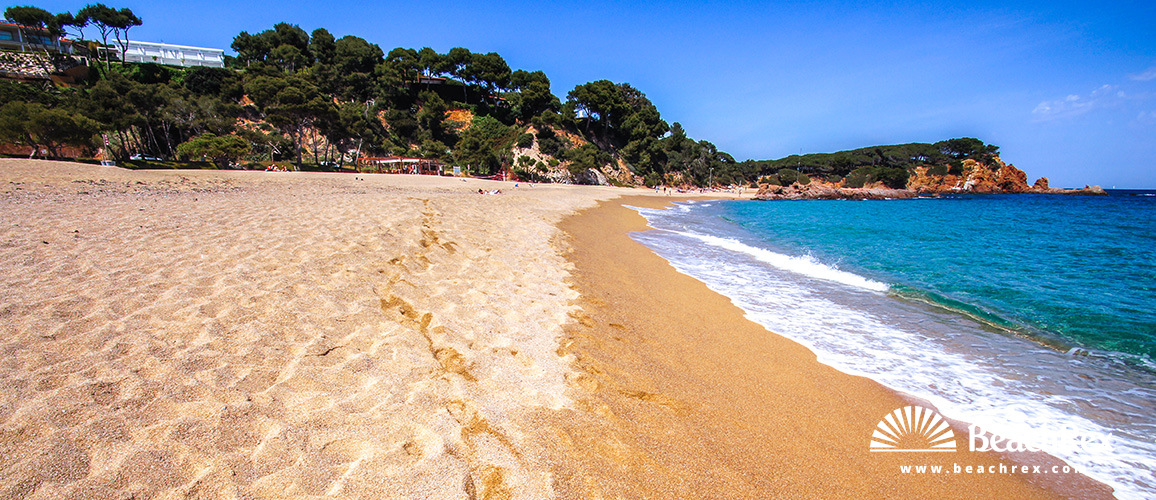 Spain - Comarques gironines -  Castell-Platja d'Aro - Beach Sa Conca