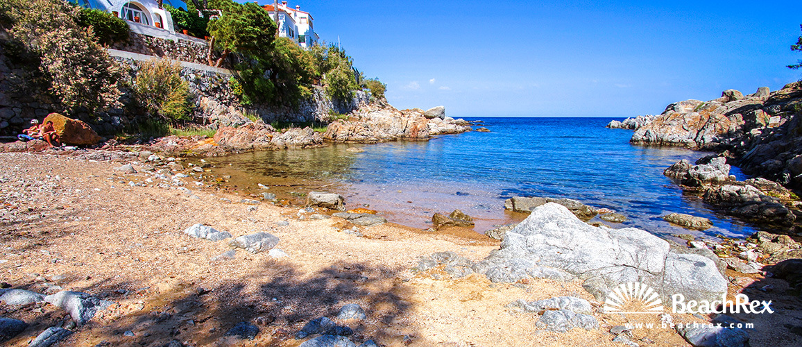 Spain - Comarques gironines -  Castell-Platja d'Aro - Beach Pedrosa