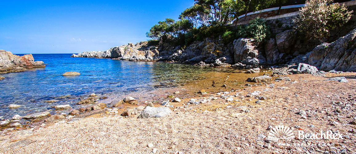 Spain - Comarques gironines -  Castell-Platja d'Aro - Beach Pedrosa