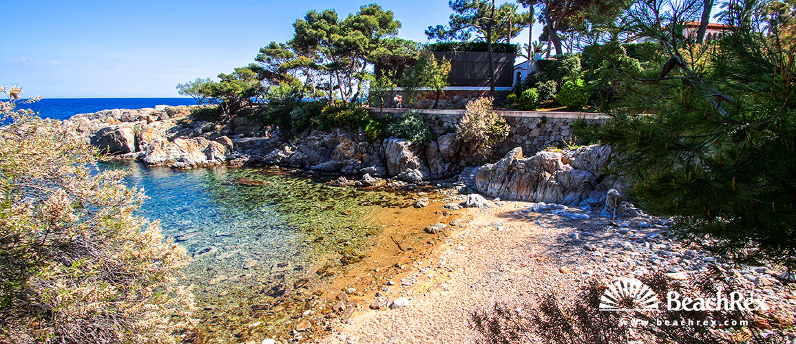 Spain - Comarques gironines -  Castell-Platja d'Aro - Beach Pedrosa