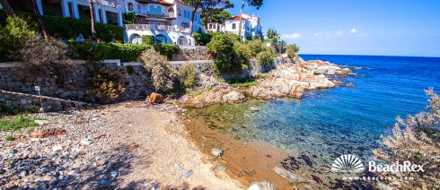 Spain - Comarques gironines -  Castell-Platja d'Aro - Beach Pedrosa
