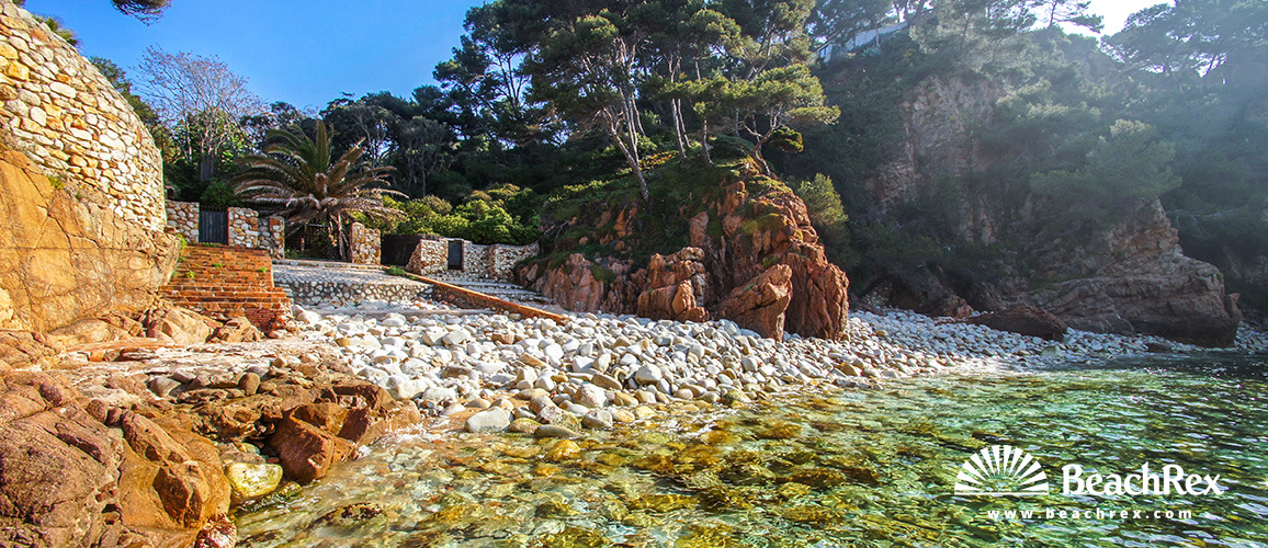 Spain - Comarques gironines -  Blanes - Beach S'Agulla