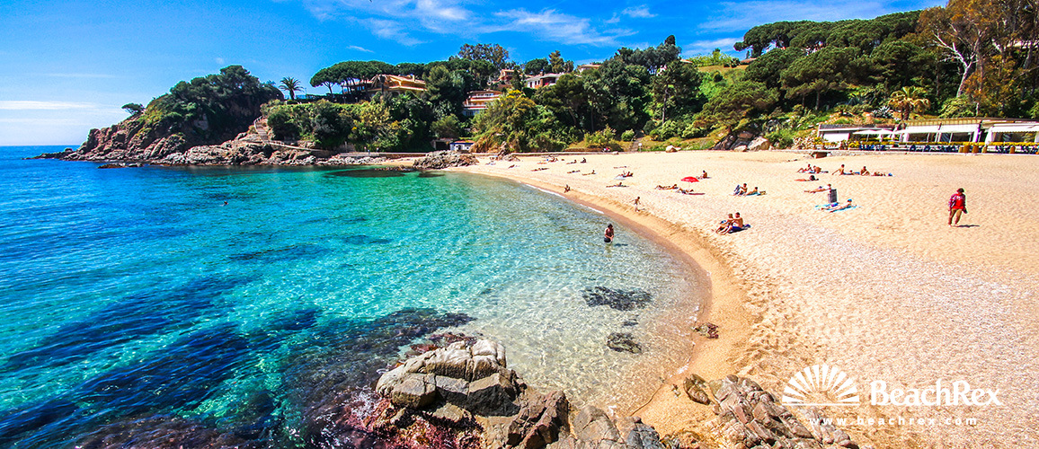 espagne - Comarques gironines -  Blanes - Plage de Sant Francesc