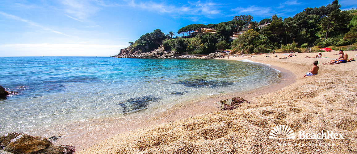 espagne - Comarques gironines -  Blanes - Plage de Sant Francesc