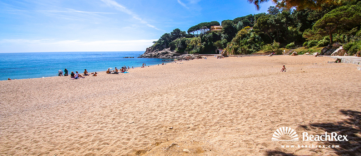 espagne - Comarques gironines -  Blanes - Plage de Sant Francesc