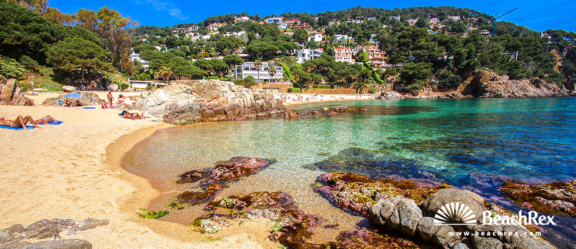 espagne - Comarques gironines -  Blanes - Plage de Sant Francesc