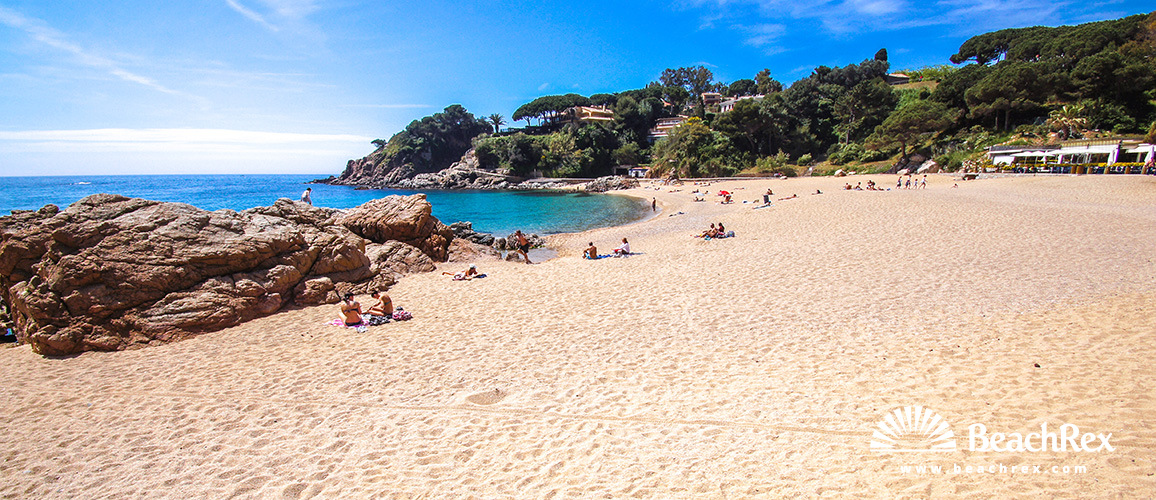 espagne - Comarques gironines -  Blanes - Plage de Sant Francesc