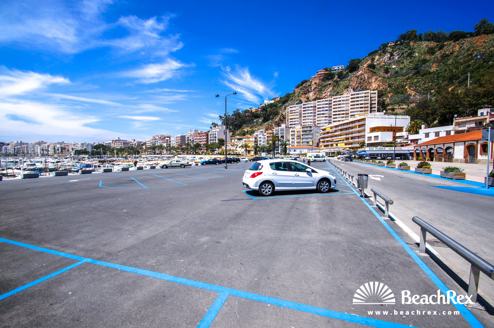 Spain - Comarques gironines -  Blanes - Beach Punta de Santa Anna