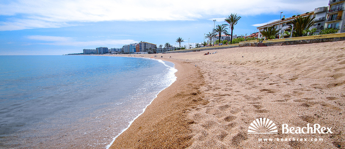 espagne - Comarques gironines -  Blanes - Plage Blanes