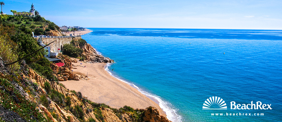 Spain - Àmbit metropolità -  Calella - Beach Roca Pins