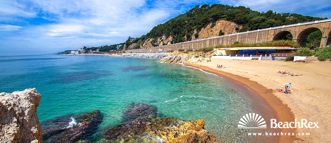Spain - Àmbit metropolità -  Calella - Beach Roca Grossa