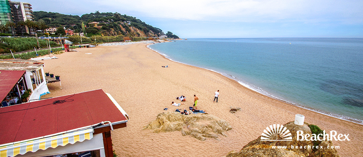 espagne - Àmbit metropolità -  Sant Pol de Mar - Plage El Morer