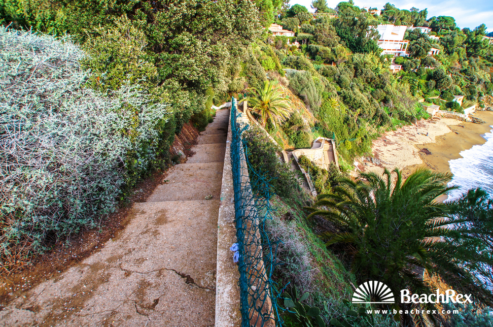 france - Var -  La Croix-Valmer - Plage de Sylvabelle