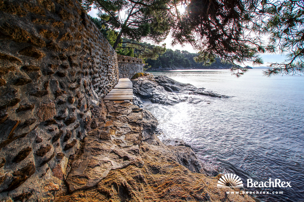 france - Var -  Le Lavandou - Plage du Cap Nègre