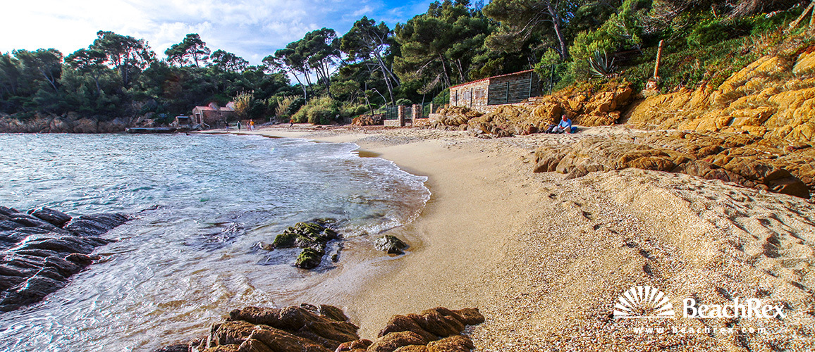 Frankreich - Var -  Le Lavandou - Strand du layet
