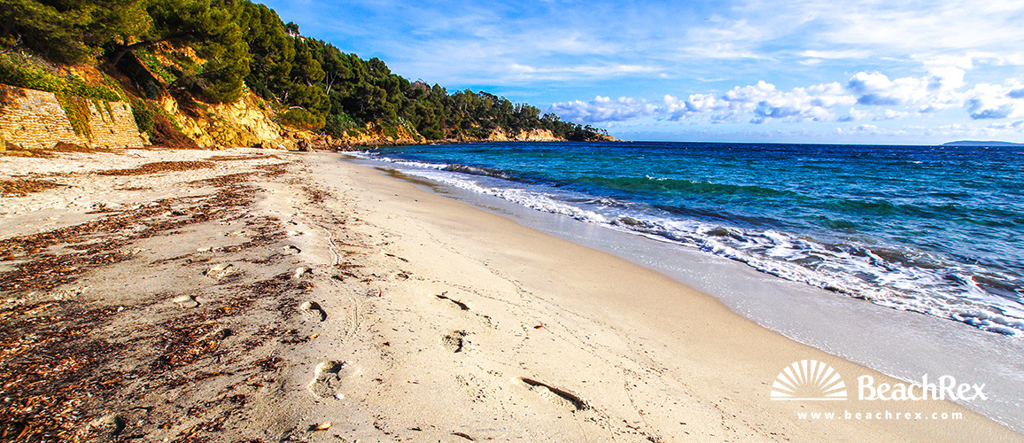 France - Var -  Le Lavandou - Beach de Jean Blanc
