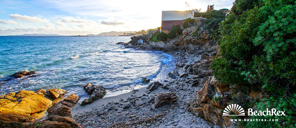 France - Var -  Le Lavandou - Beach Crique Saint Clair