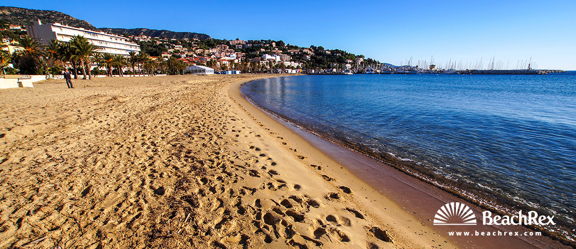 France - Var -  Le Lavandou - Beach Le Lavandou