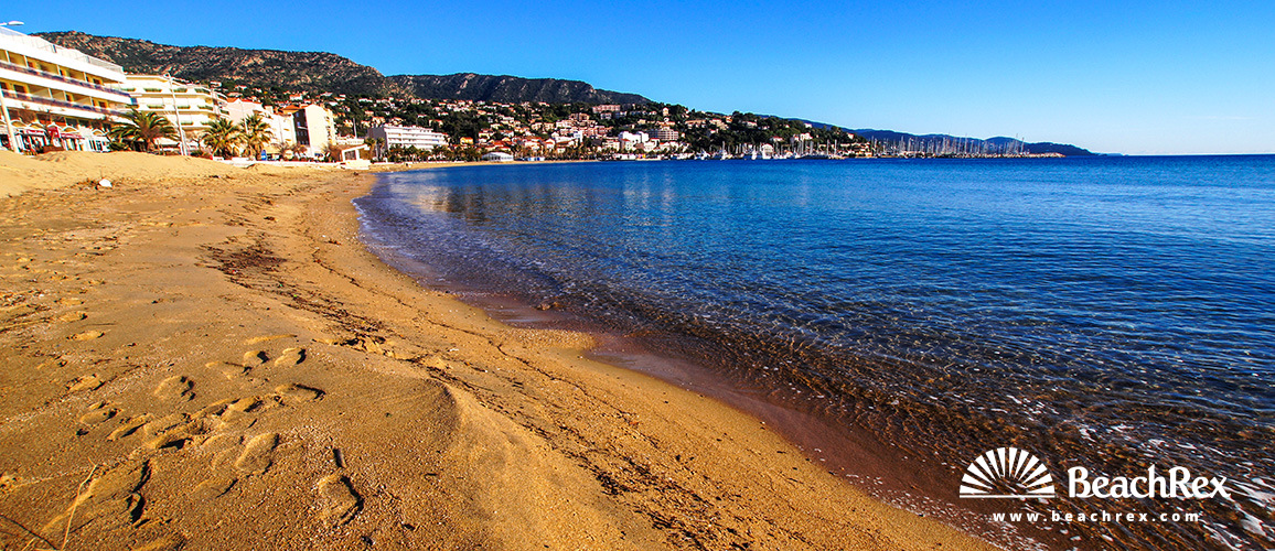 France - Var -  Le Lavandou - Beach Le Lavandou