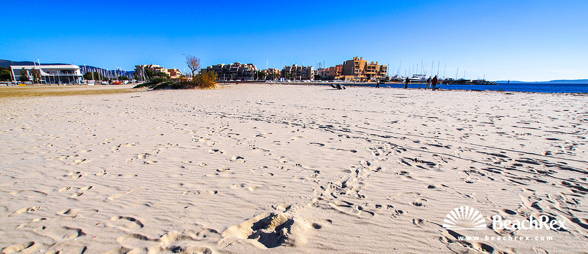France - Var -  Bormes-les-Mimosas - Beach de la Faviere