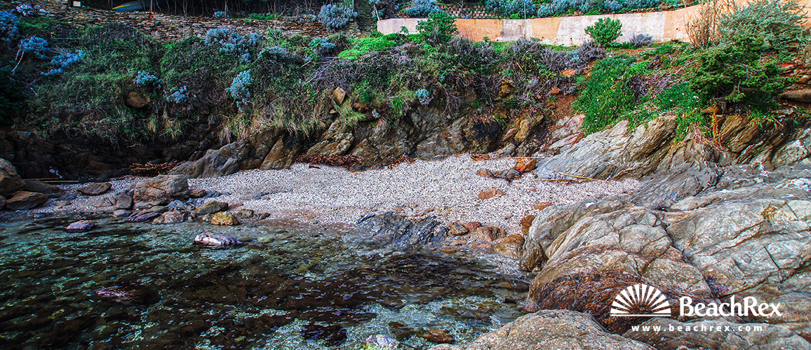 France - Var -  Bormes-les-Mimosas - Beach de la Ris