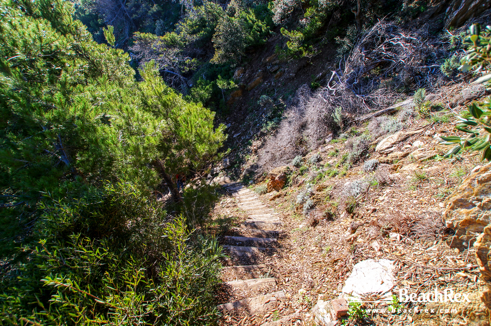 France - Var -  Bormes-les-Mimosas - Beach de Porto Fino