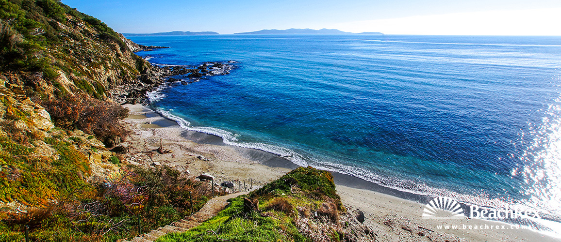 France - Var -  Bormes-les-Mimosas - Beach des Fouirades