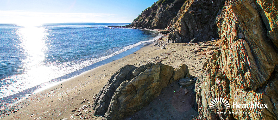 France - Var -  Bormes-les-Mimosas - Beach des Fouirades