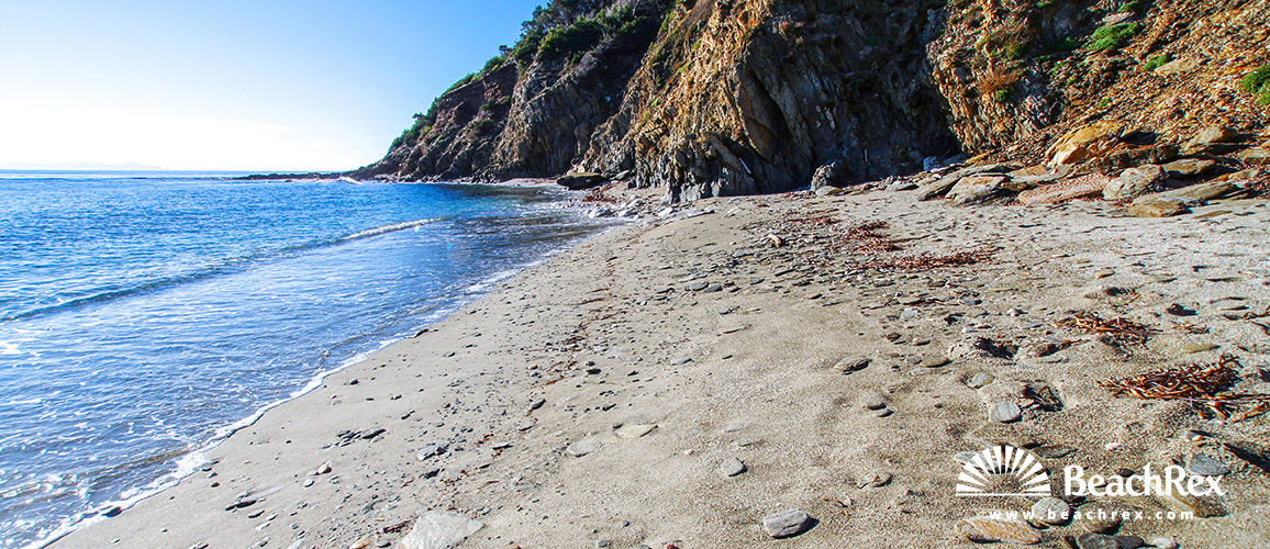 France - Var -  Bormes-les-Mimosas - Beach des Fouirades