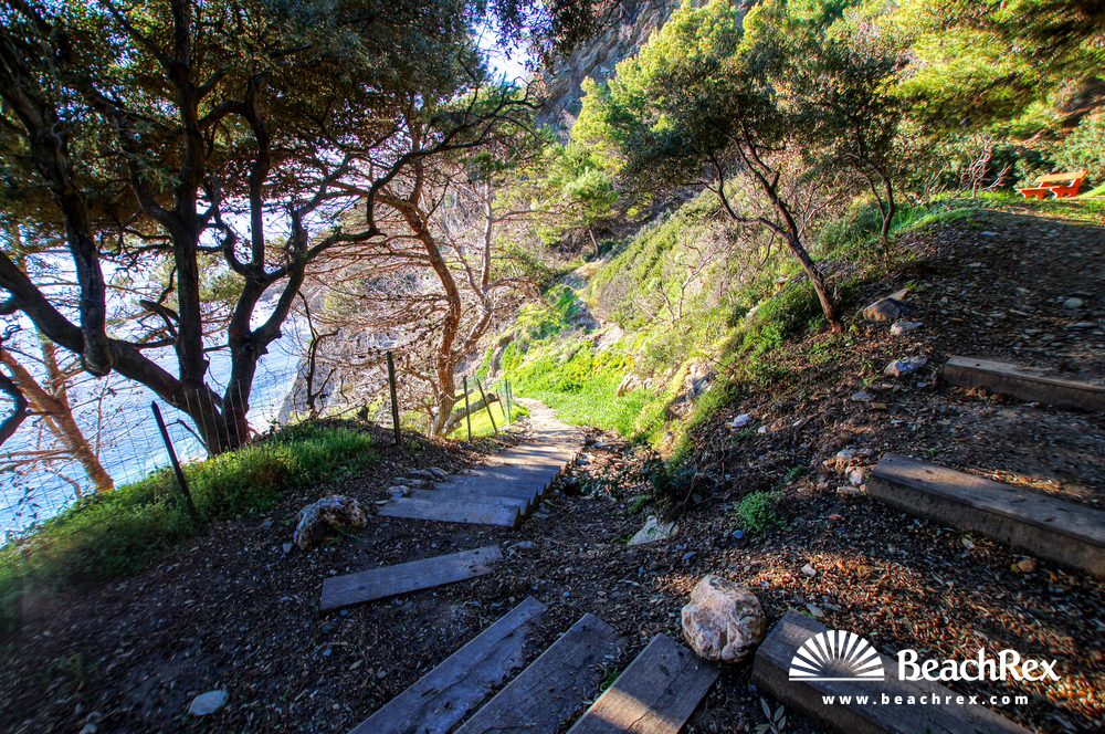 France - Var -  Bormes-les-Mimosas - Beach des Fouirades