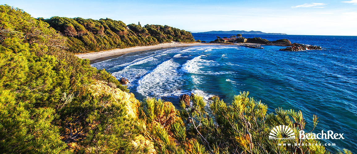 France - Var -  Bormes-les-Mimosas - Beach de la Galère