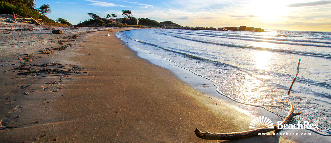 France - Var -  Bormes-les-Mimosas - Beach de la Galère