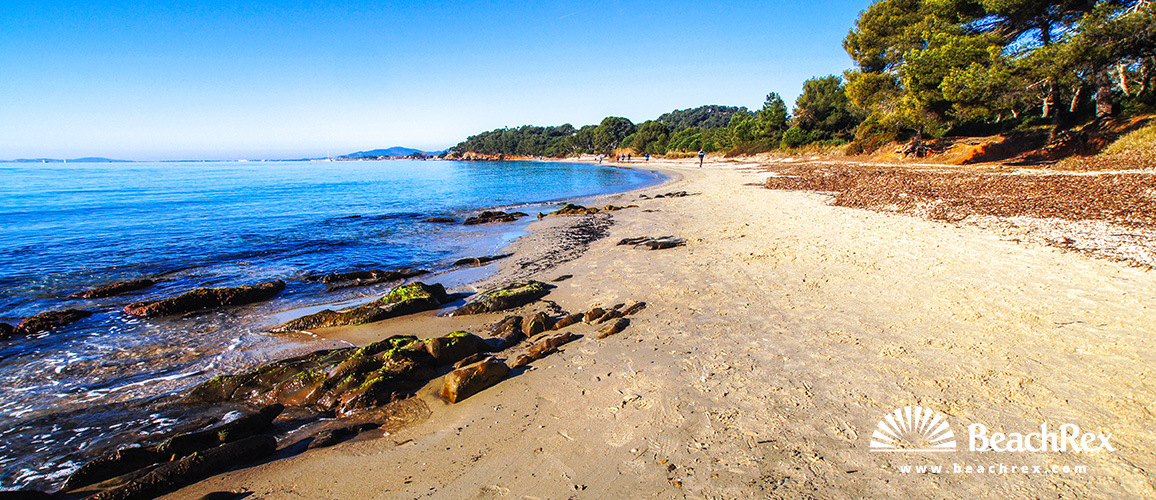 Frankreich - Var -  Bormes-les-Mimosas - Strand du Pellegrin