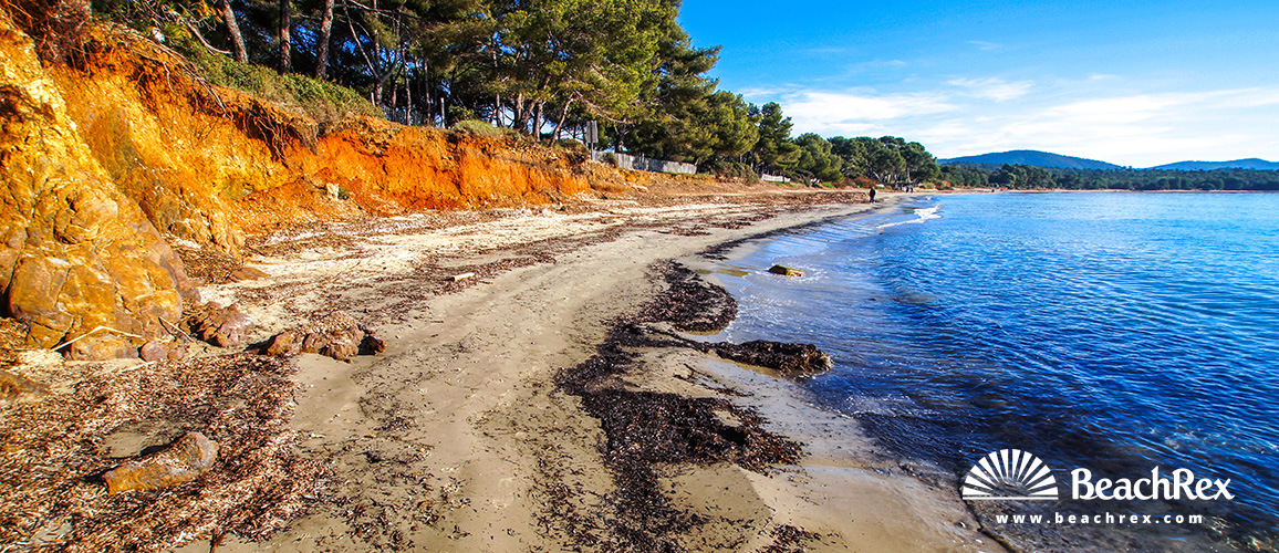 Frankreich - Var -  Bormes-les-Mimosas - Strand du Pellegrin