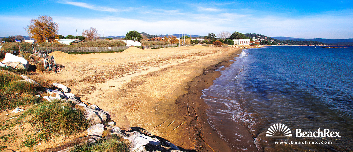 france - Var -  La Londe-les-Maures - Plage Tamaris